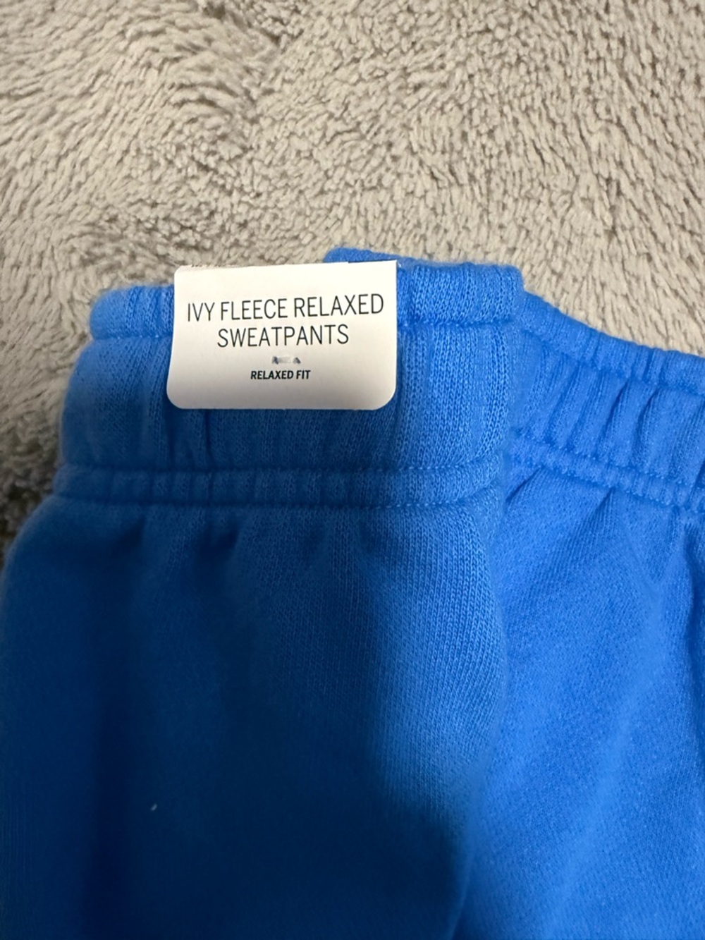 PINK Victoria's Secret Blue "Don't Be Salty" Kids Sweatpants - Picture 3 of 5